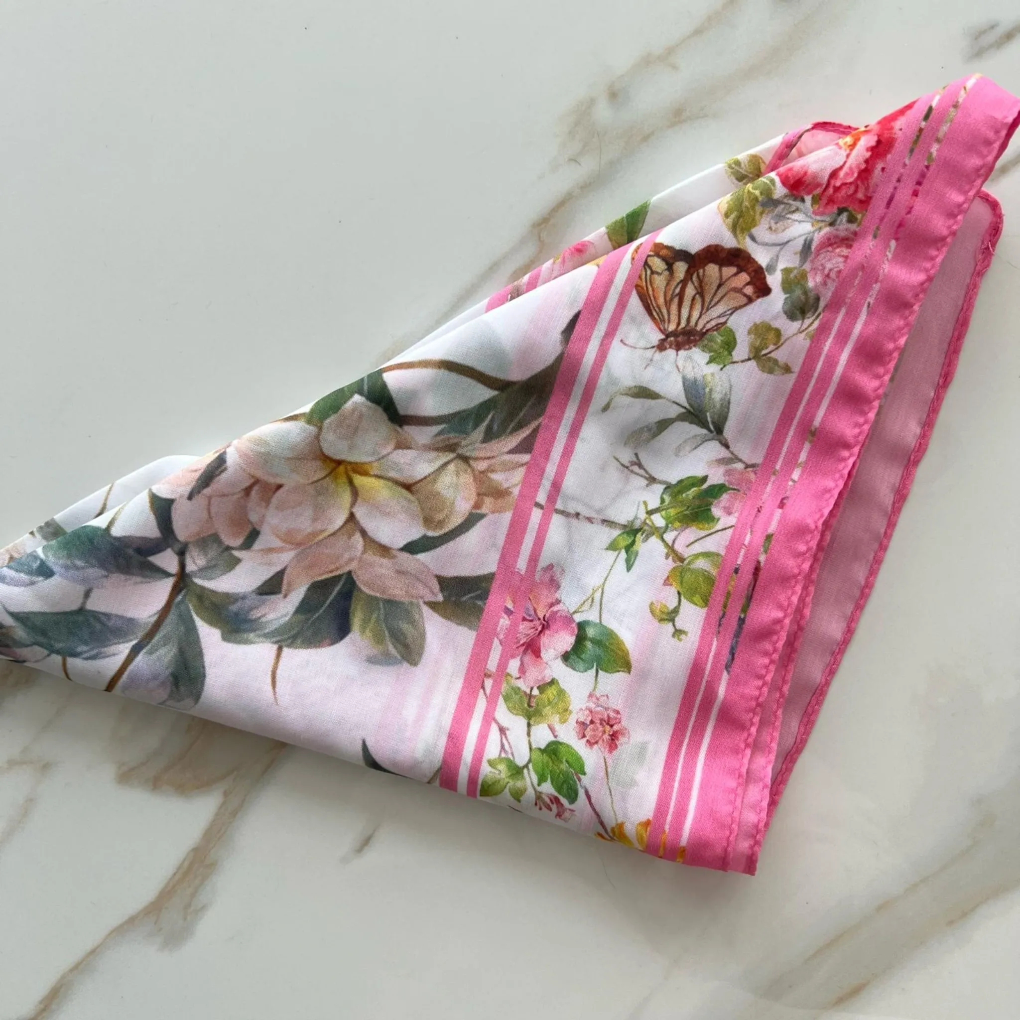 Floral Garden Headscarf by Valeri Many Styles