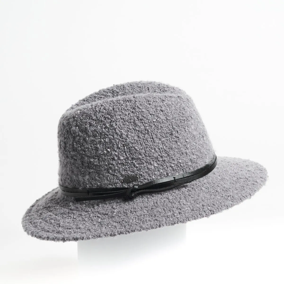 FLOY - TEXTURED FEDORA WITH LEATHER CORD