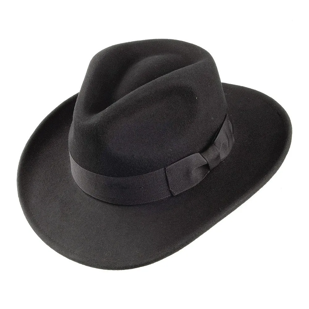 Ford Fedora Hat - Black