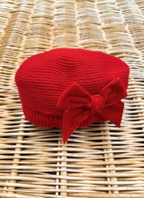 GARTER STITCH BERET