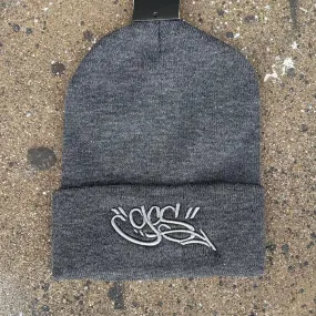 GCS Logo Beanie (char grey/grey)