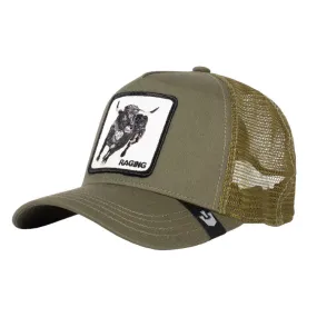 Goorin Bros - Animail Trucker Cap - Road Raging Bull - Olive