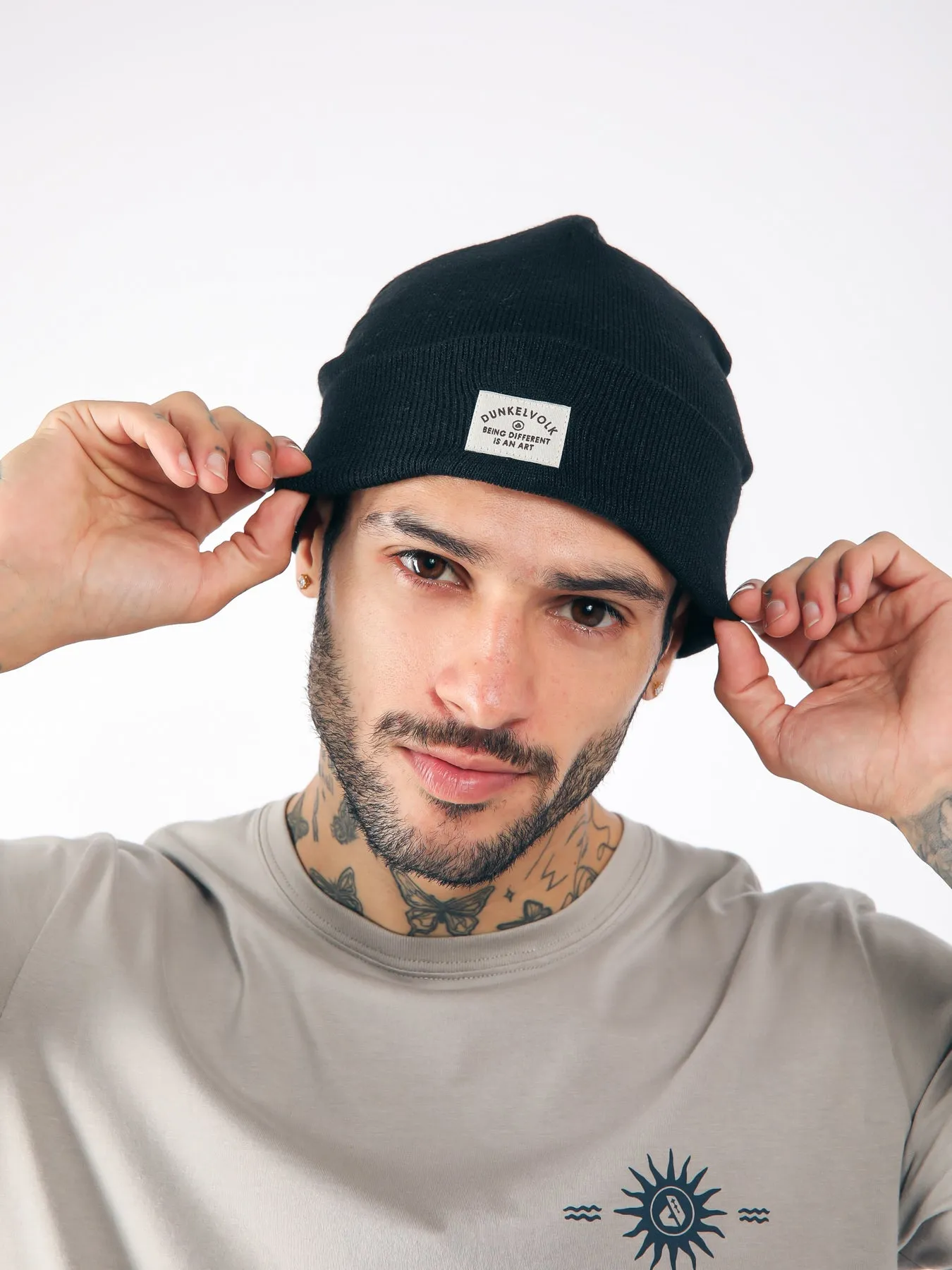 Gorra para Hombre DUNKELVOLK BEANIE ESSENTIAL BEANIE BLK