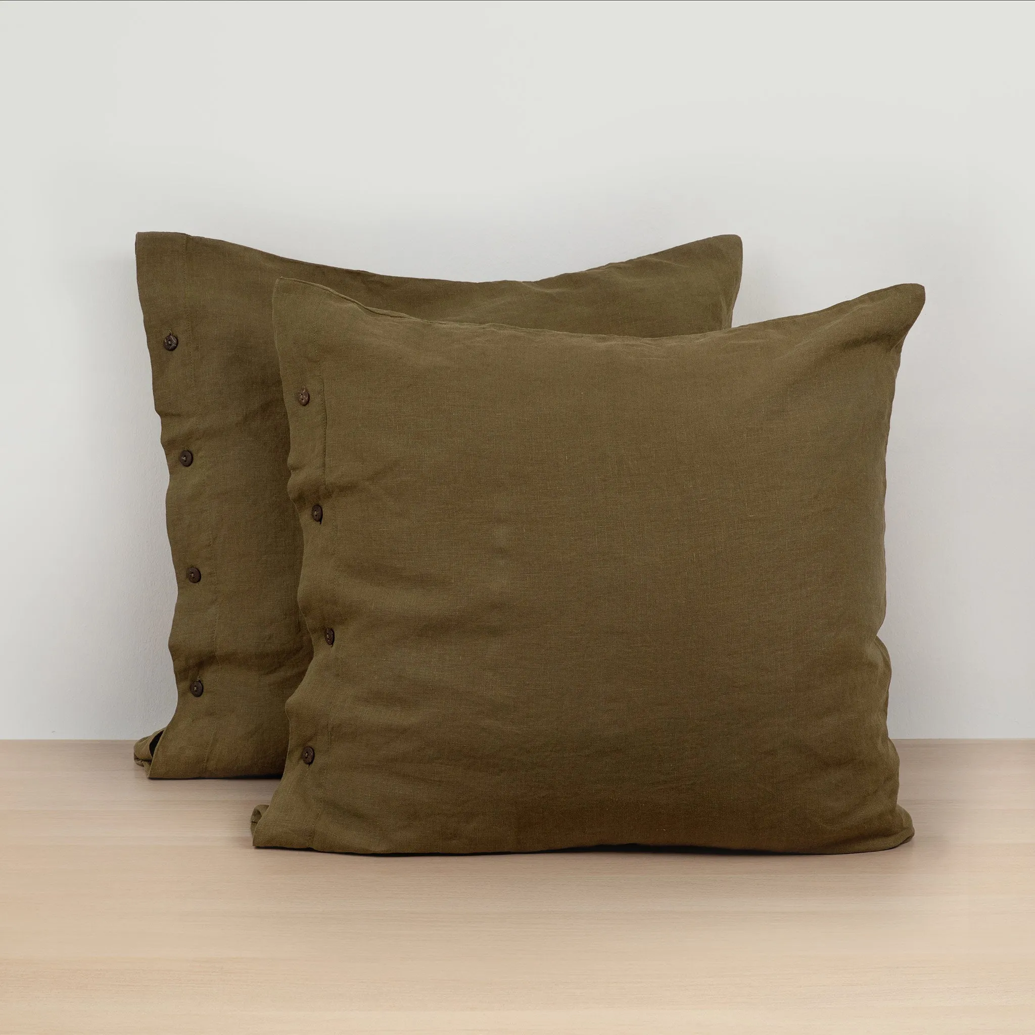 Heveya® Linen Throw Pillow Cases