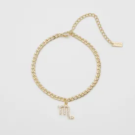 ICY Zodiac Symbol Anklet