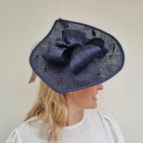 J Bees JB23/288 Navy Netted Hatinator on Headband