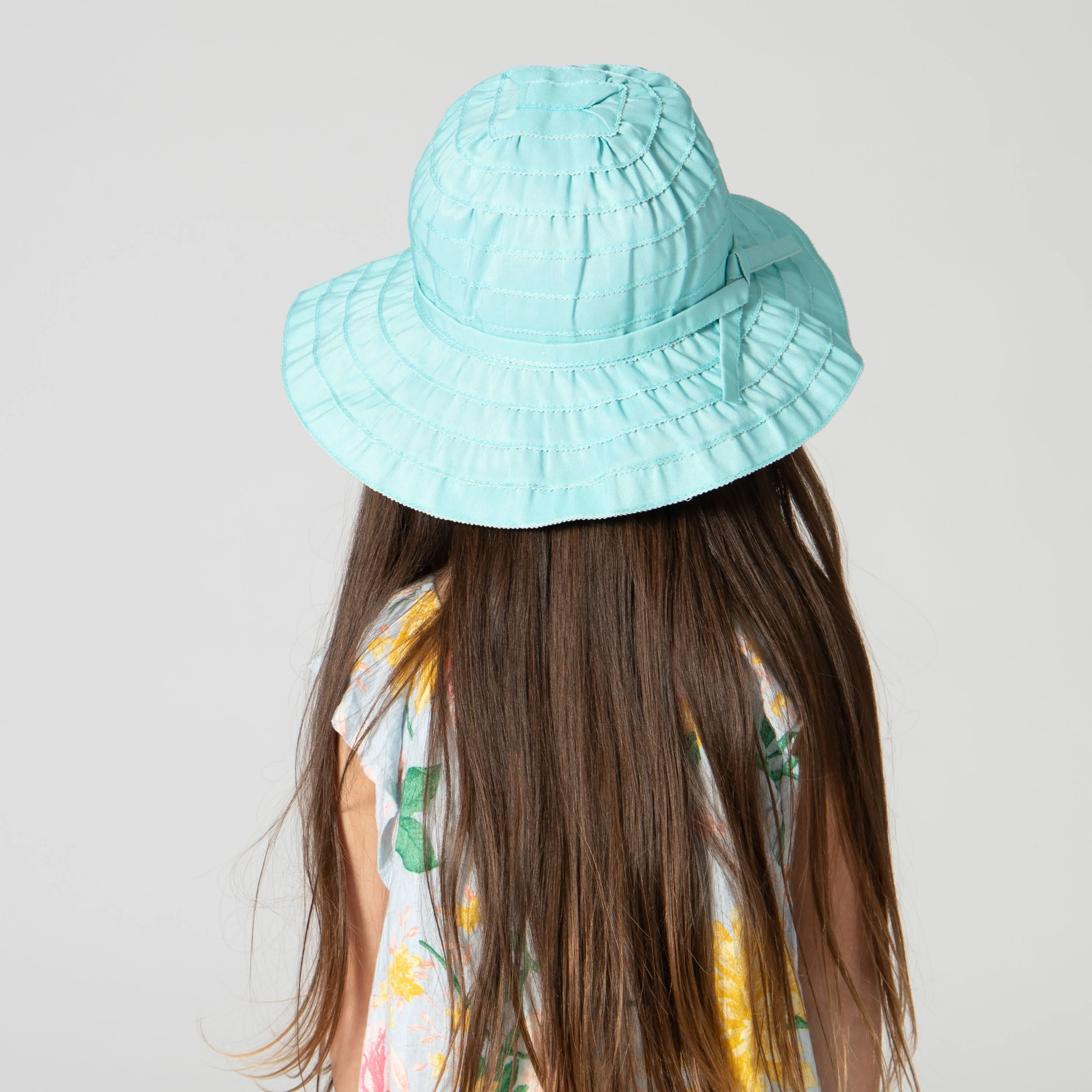 Kids Ribbon Floppy Hat