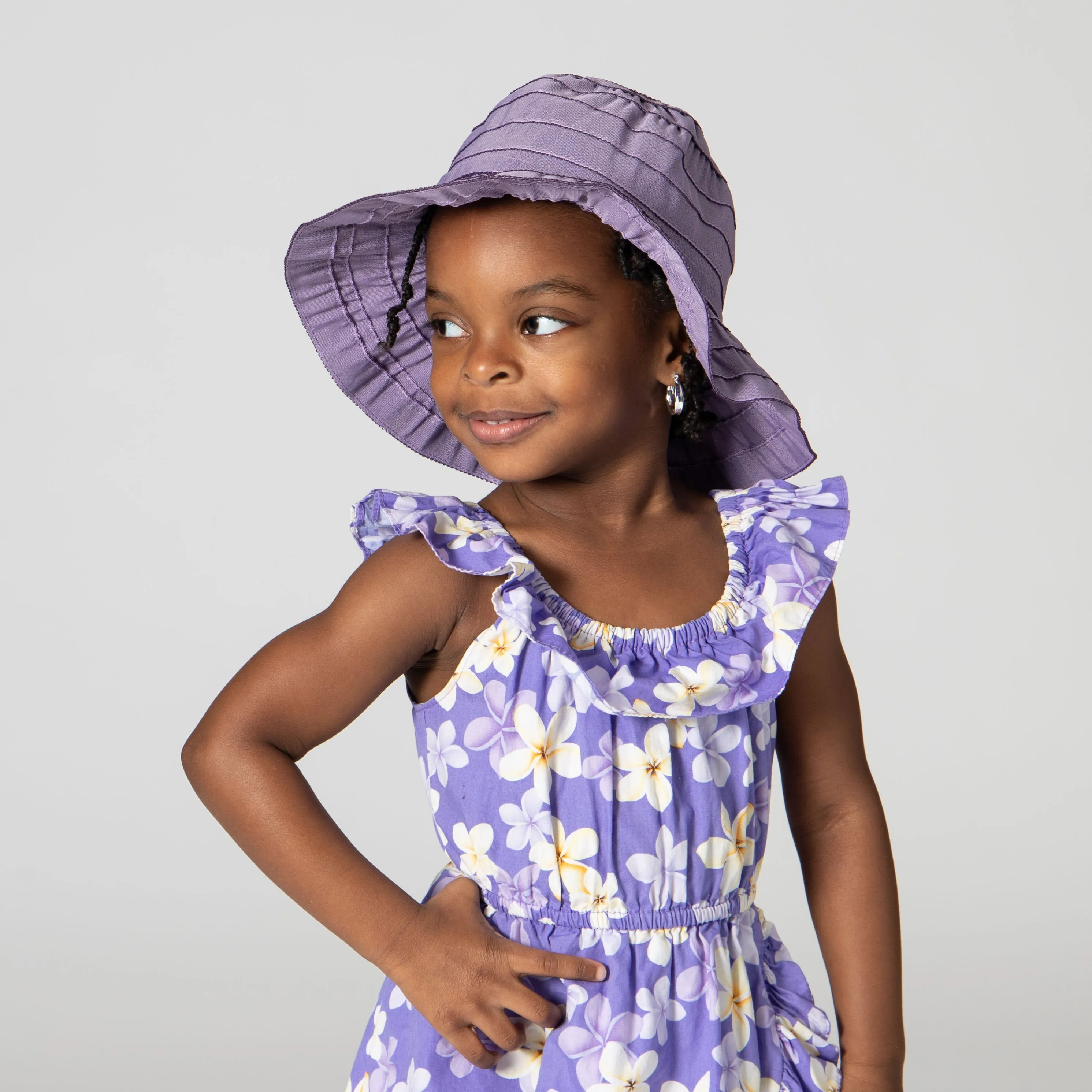 Kids Ribbon Floppy Hat