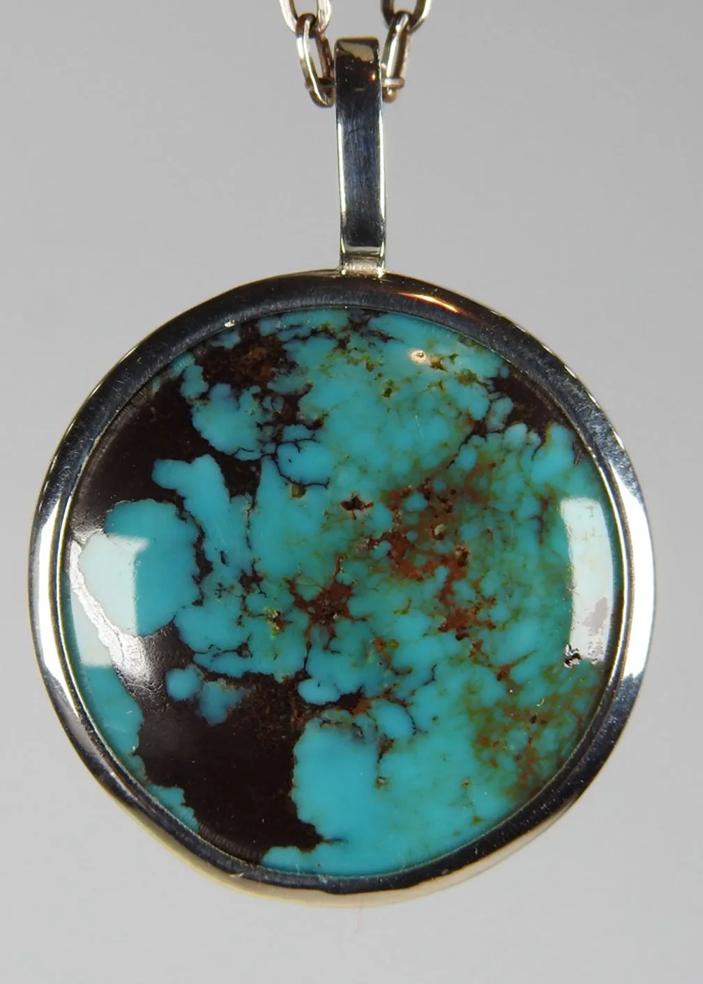 Kingman Arizona Turquoise Pendant