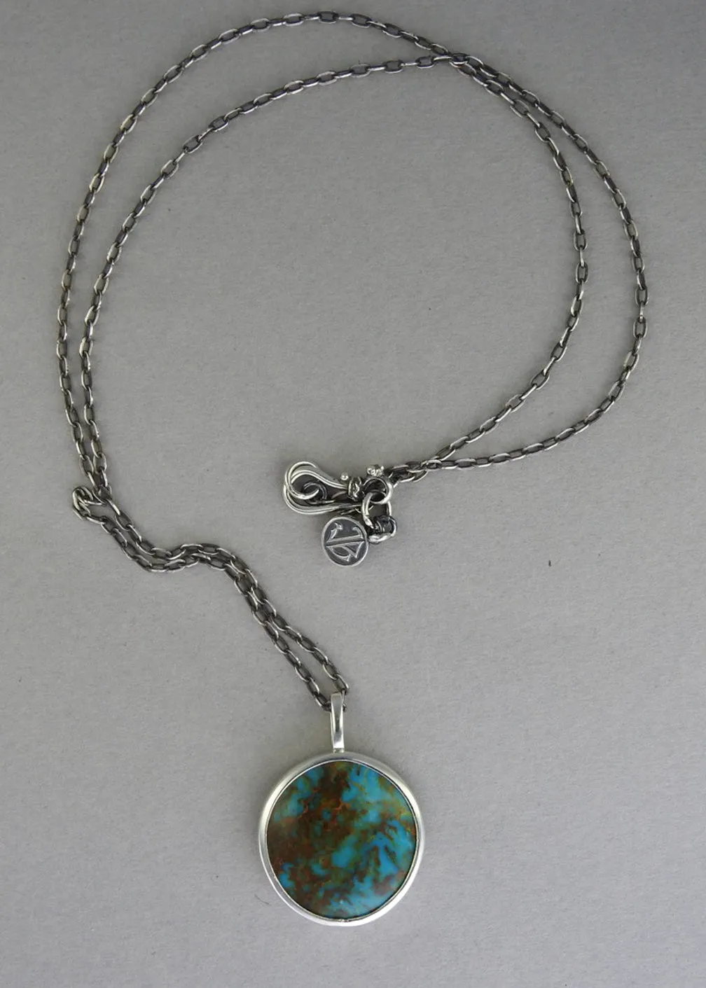 Kingman Arizona Turquoise Pendant