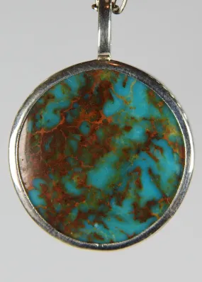 Kingman Arizona Turquoise Pendant