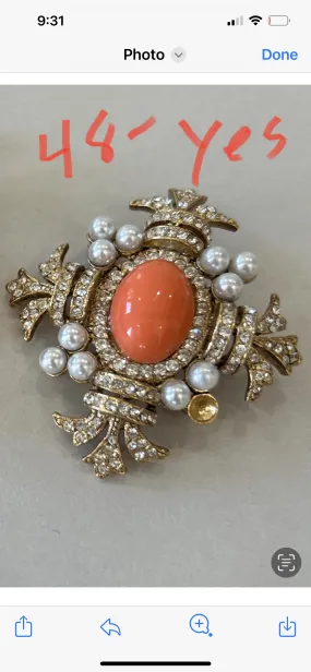 KJL Brooch