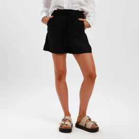 Ladies Linen - Shorts | Black