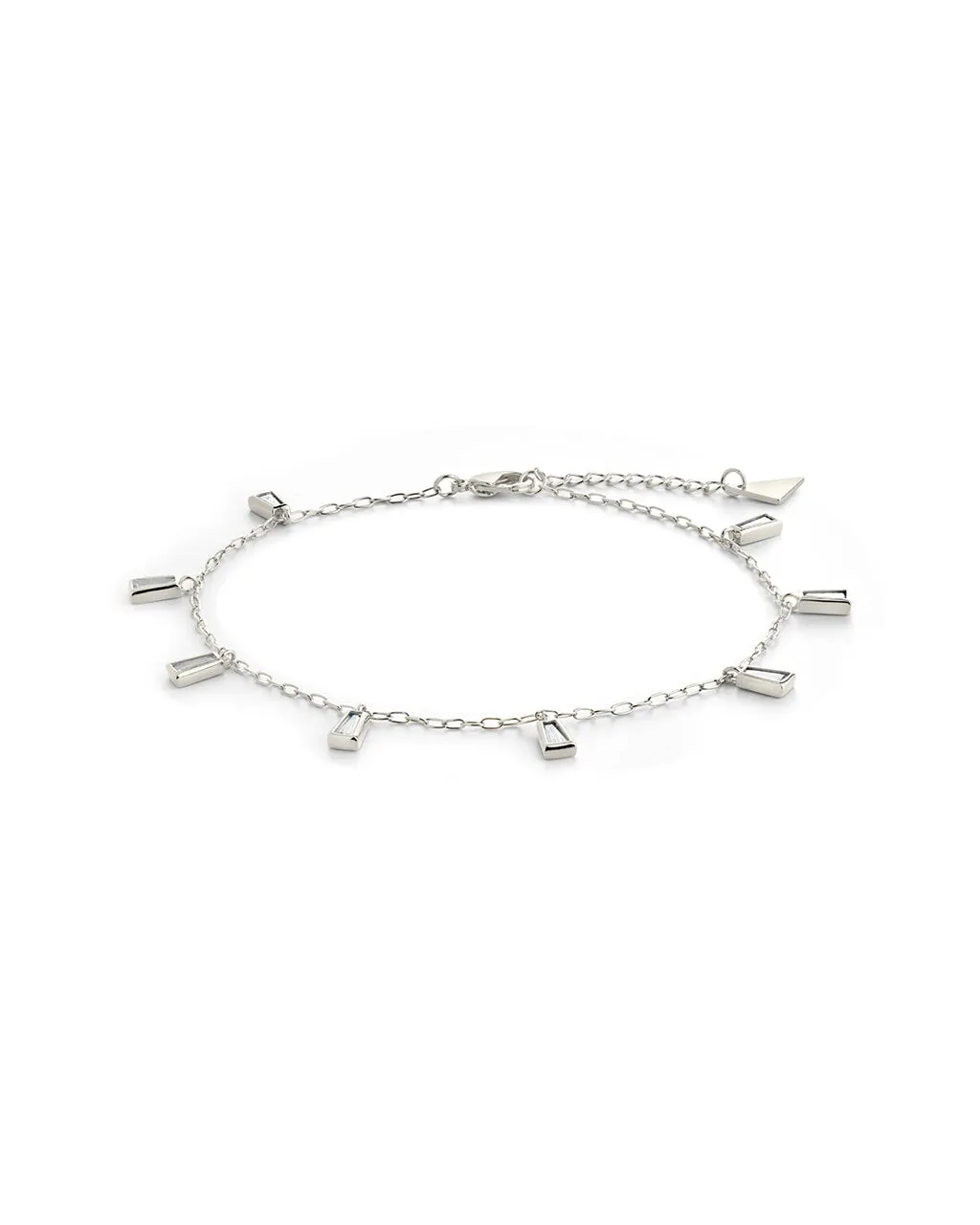 Lillian CZ Charm Anklet