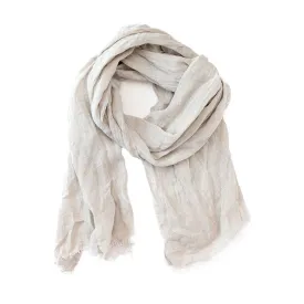 Natural Linen Scarf