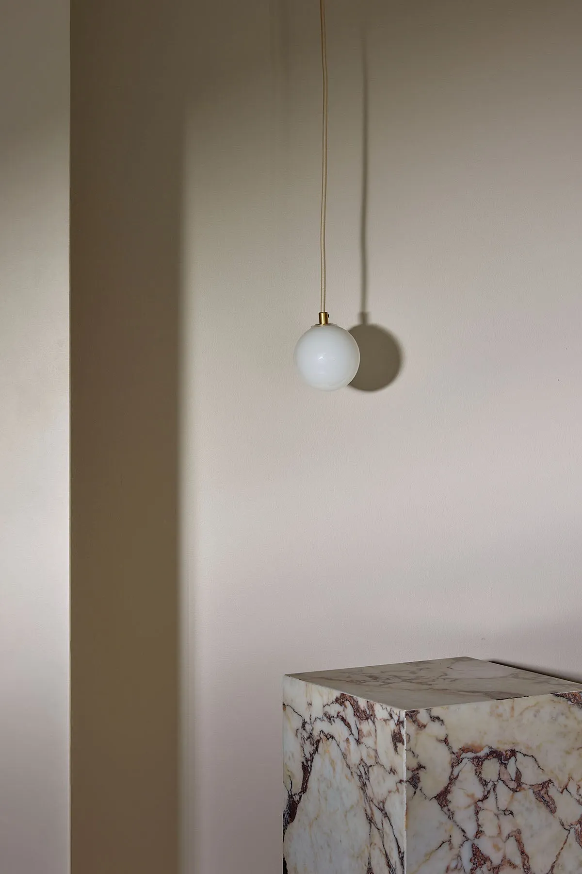 Orb Pendant Light, Small - Fabric Flex