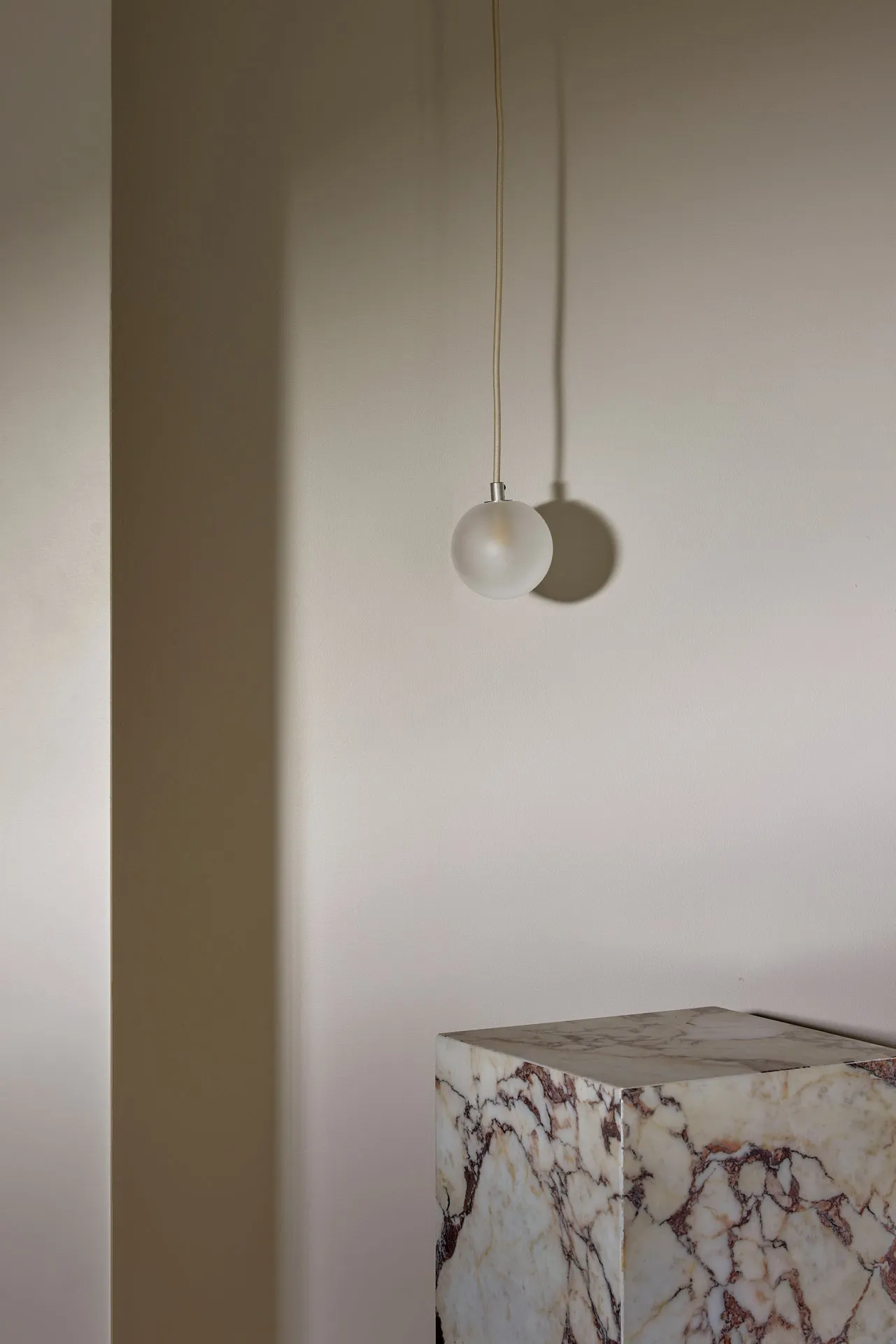 Orb Pendant Light, Small - Fabric Flex