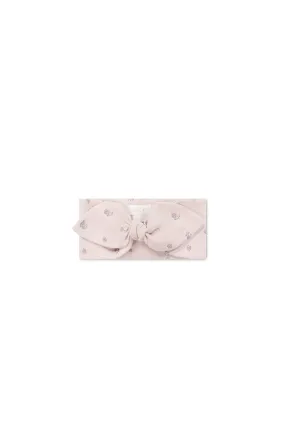 Organic Cotton Headband - Meredith Violet