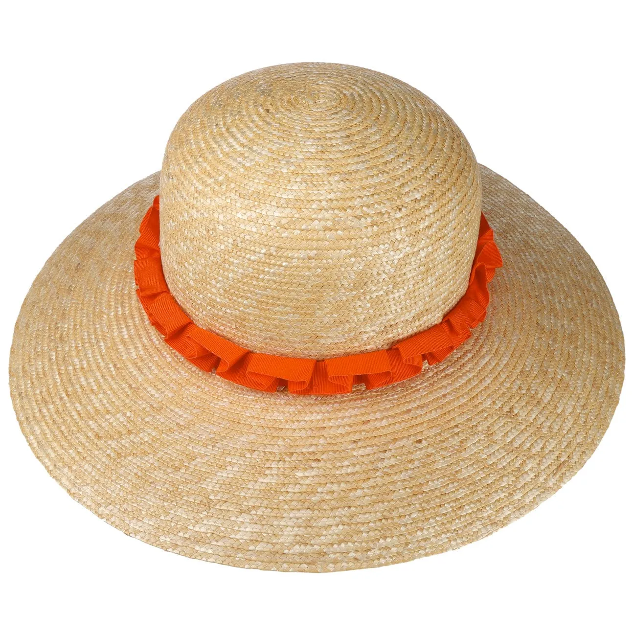 Origami Band Straw Hat by Borsalino