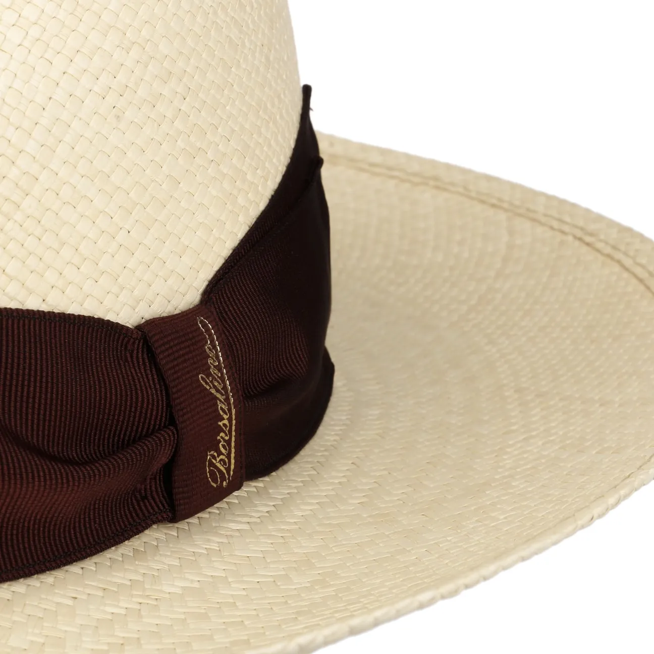 Premium Bogart Panama Hat by Borsalino