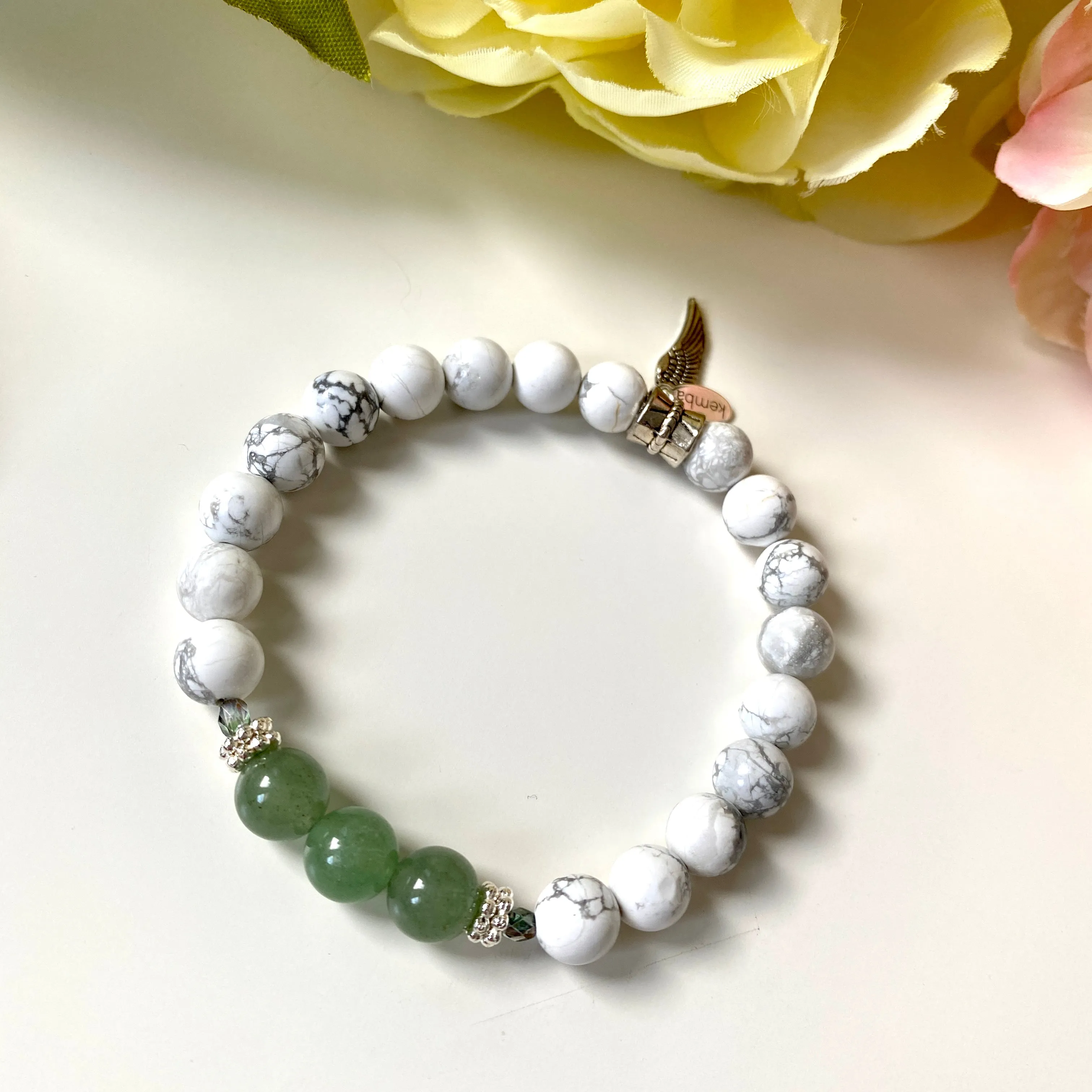 "In Peace" Bracelet - Green