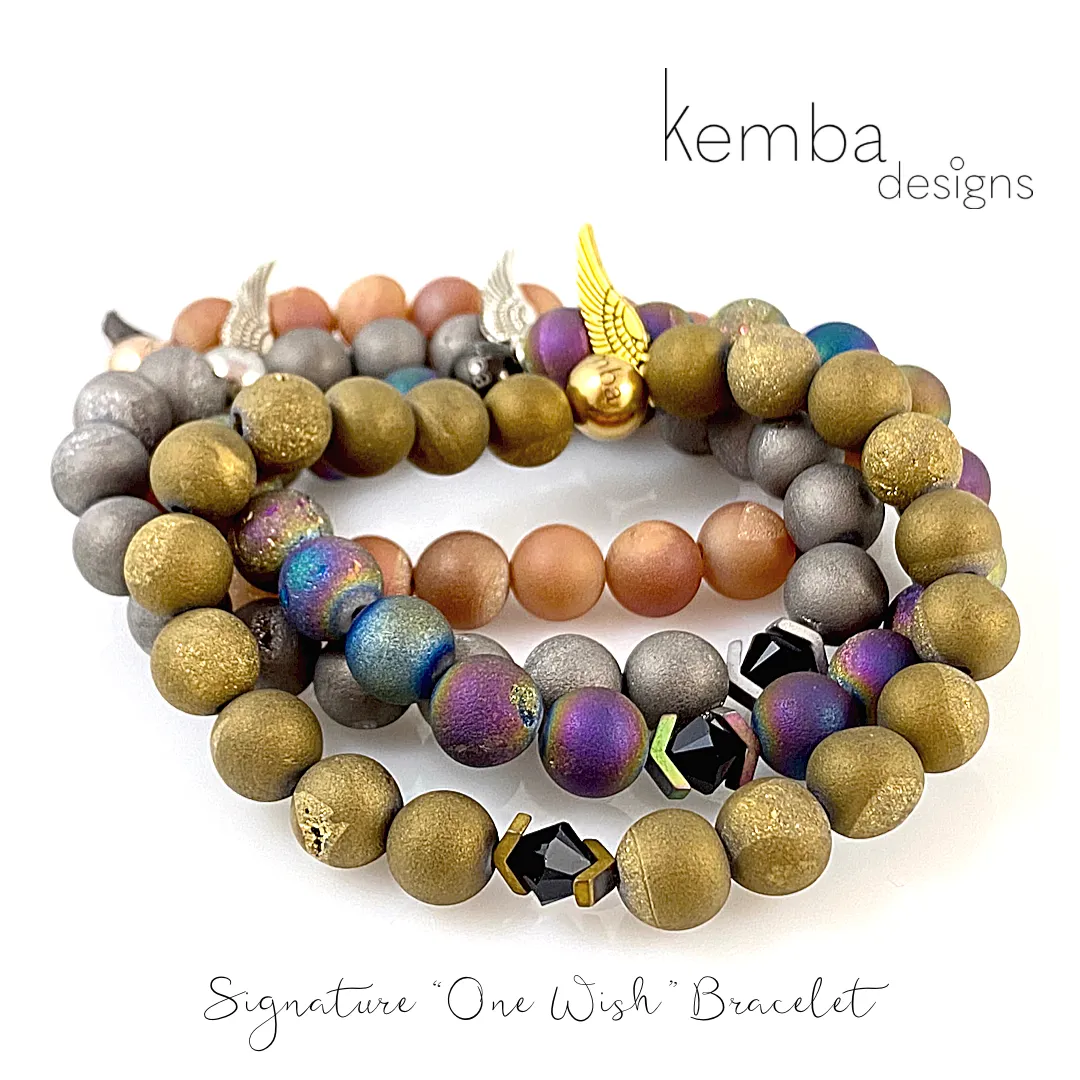 "One Wish - Happiness" Kemba Signature Bracelet