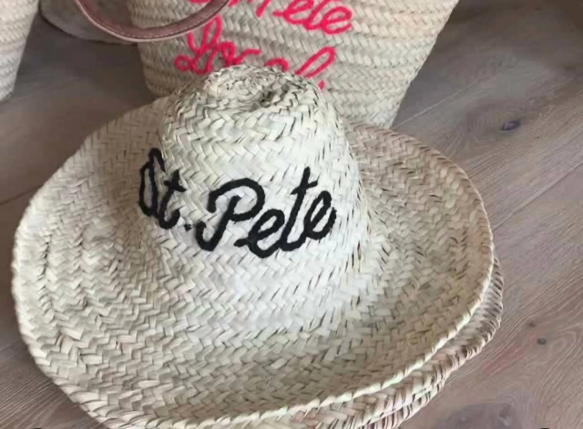 "St. Pete" Sun Hat in Black