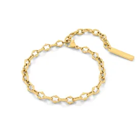 "The Cathedral" 6mm Spiked Bracelet (Gold)