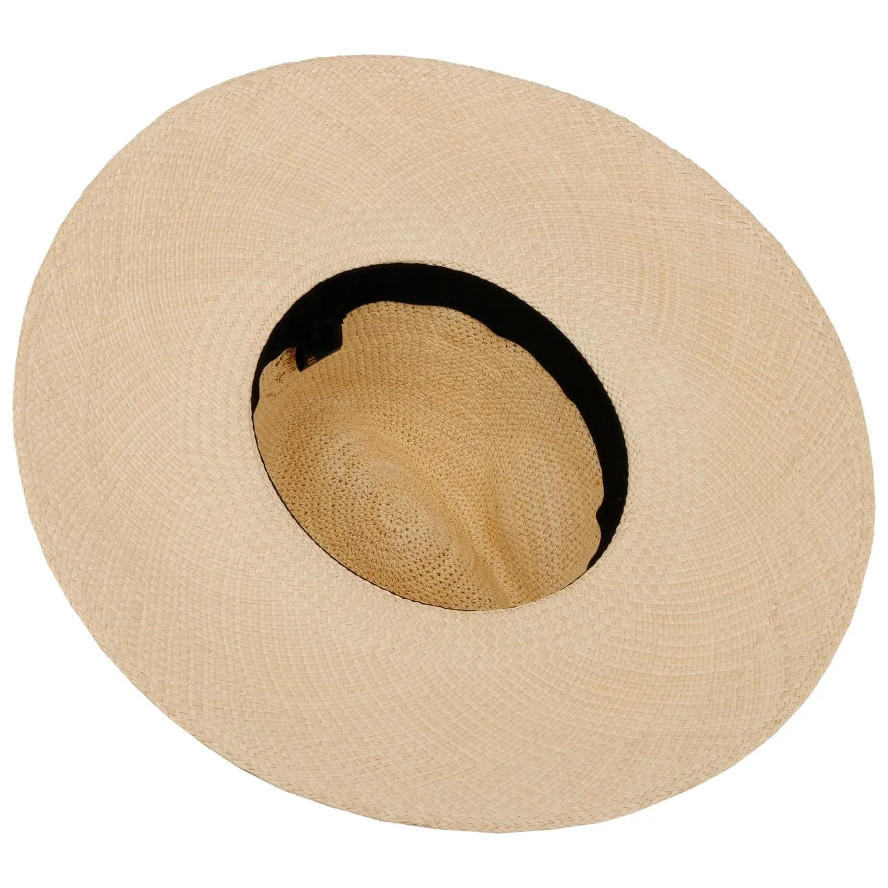 Reverse Crown Flower Straw Hat by Borsalino