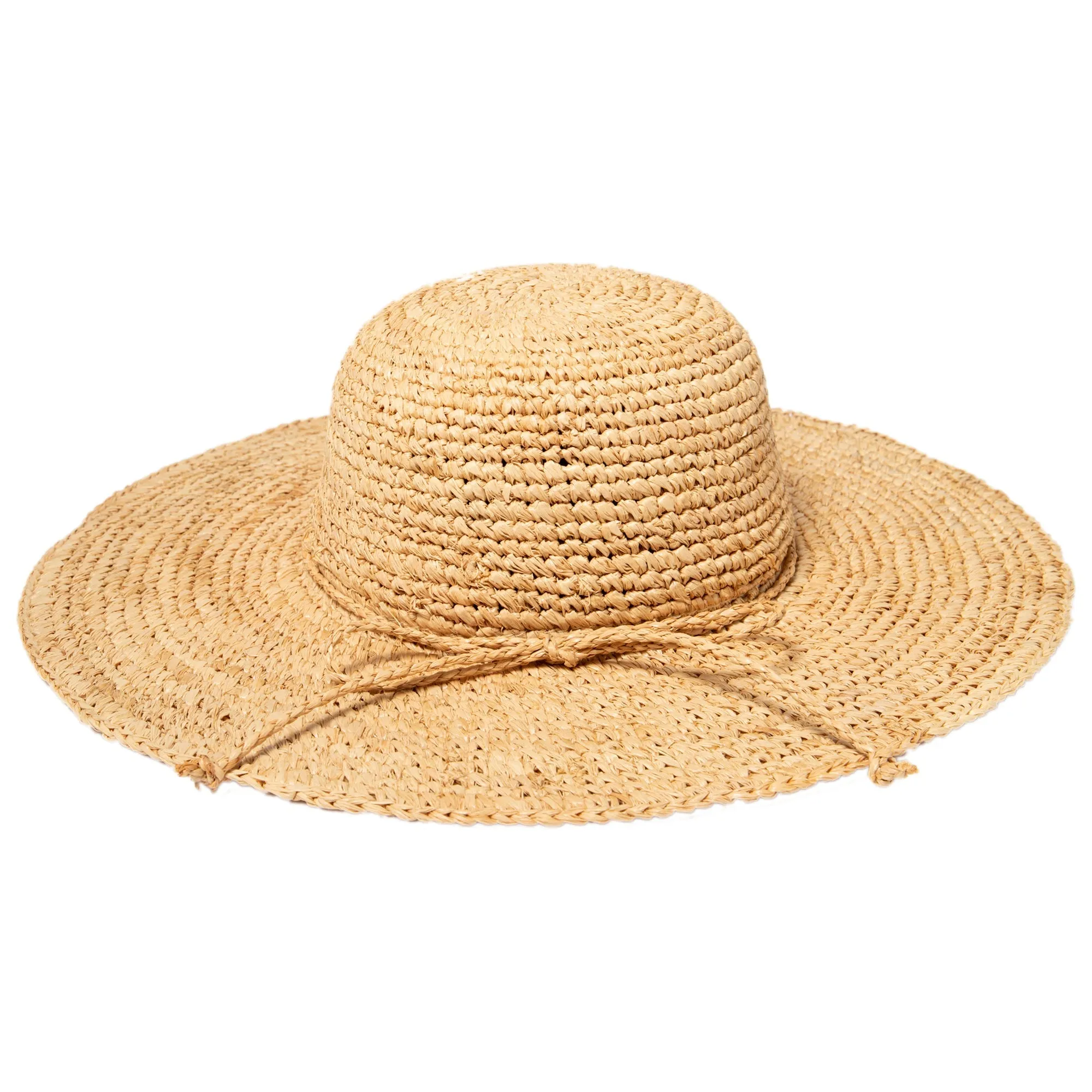 San Diego Hat Company's Signature Women's Large Brim Raffia Hat