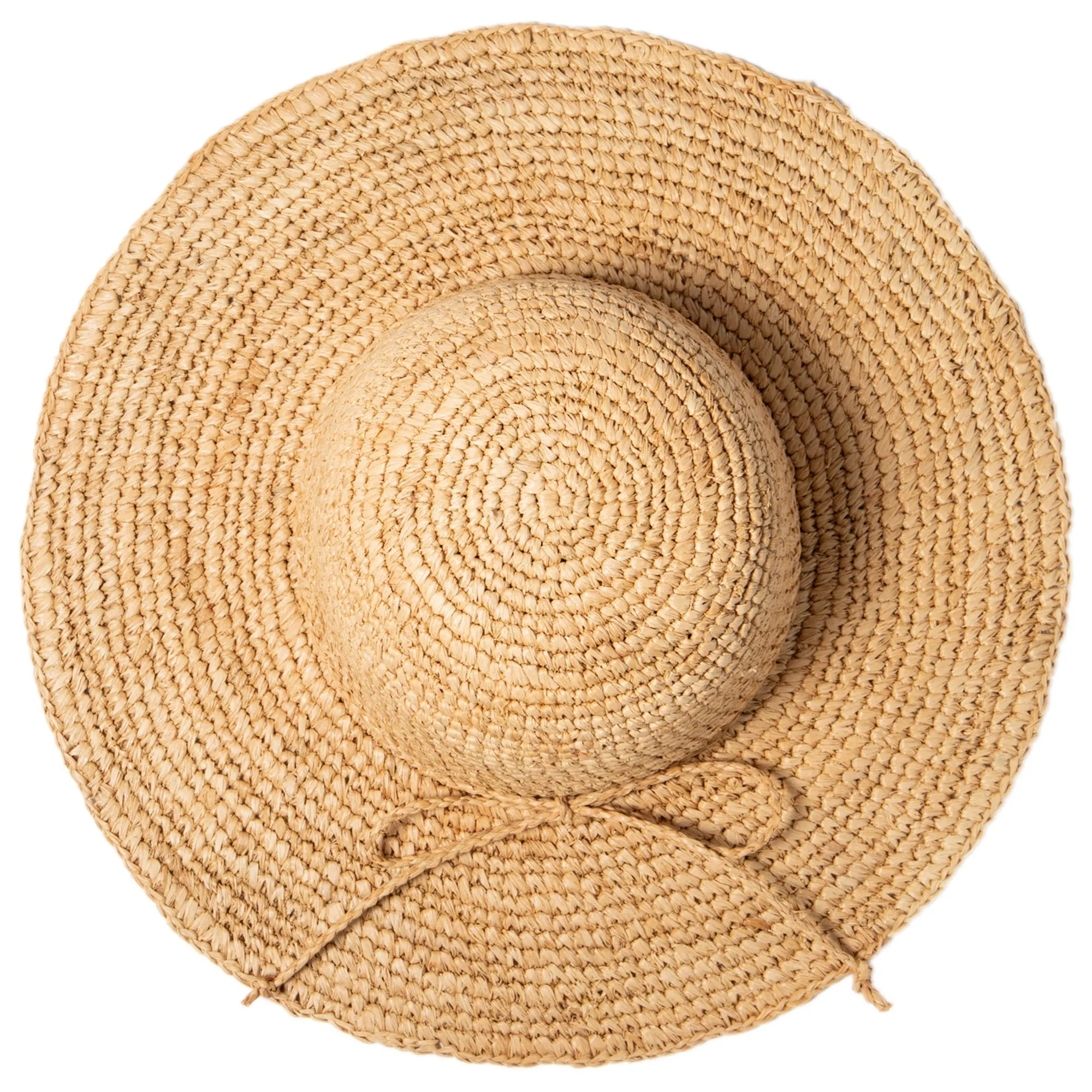 San Diego Hat Company's Signature Women's Large Brim Raffia Hat