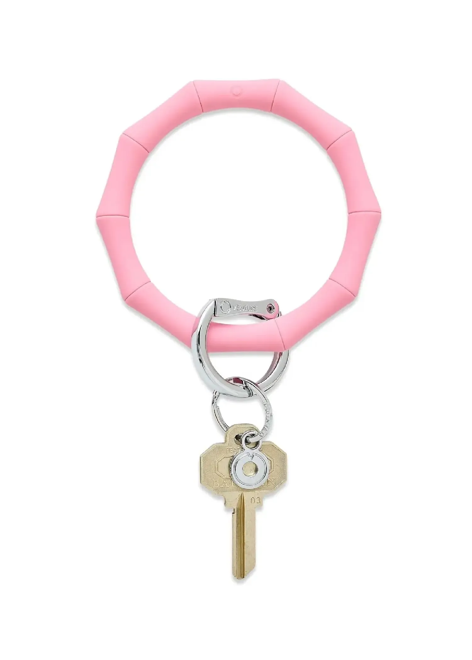 SILICONE KEY RING - COTTON CANDY