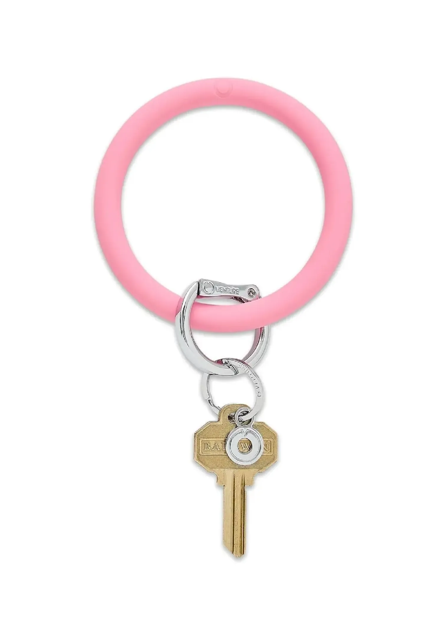 SILICONE KEY RING - COTTON CANDY