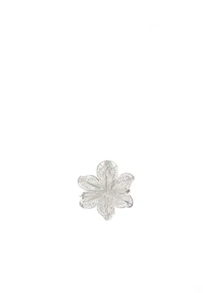 Silver Filigree Orchid Pin