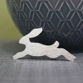 Small Hare Brooch