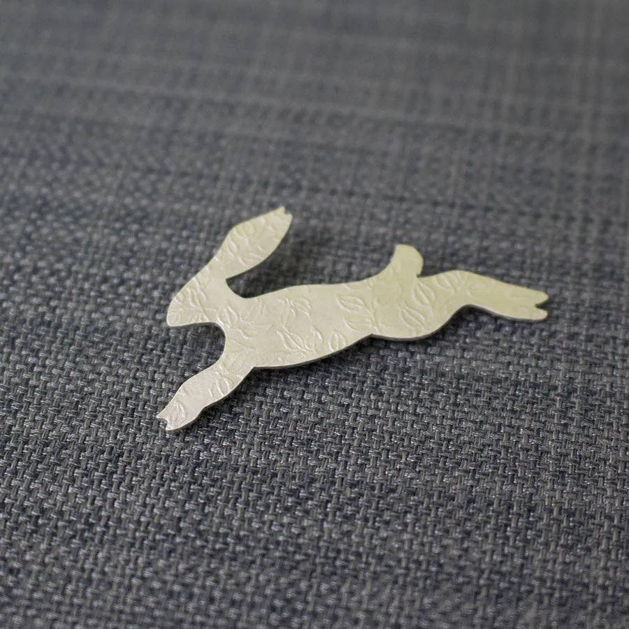 Small Hare Brooch