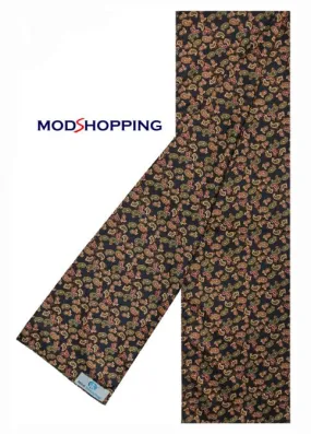 Small Paisley Scarfs| Retro Mod Fashion Mens Paisley Scarf