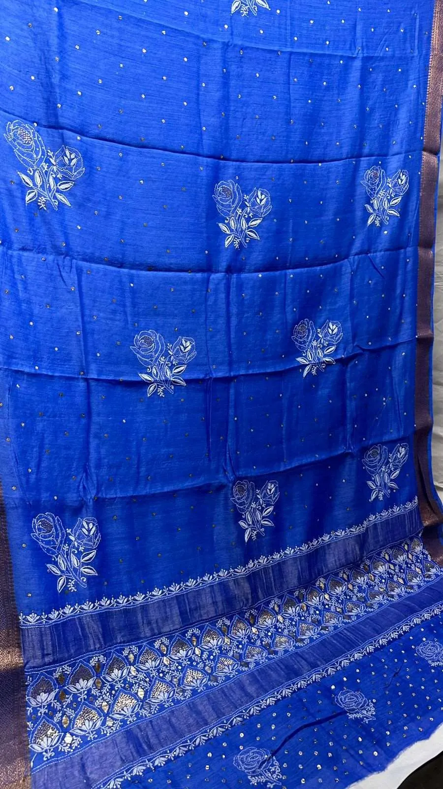 SOFT PURE MOONGA SILK SAREE