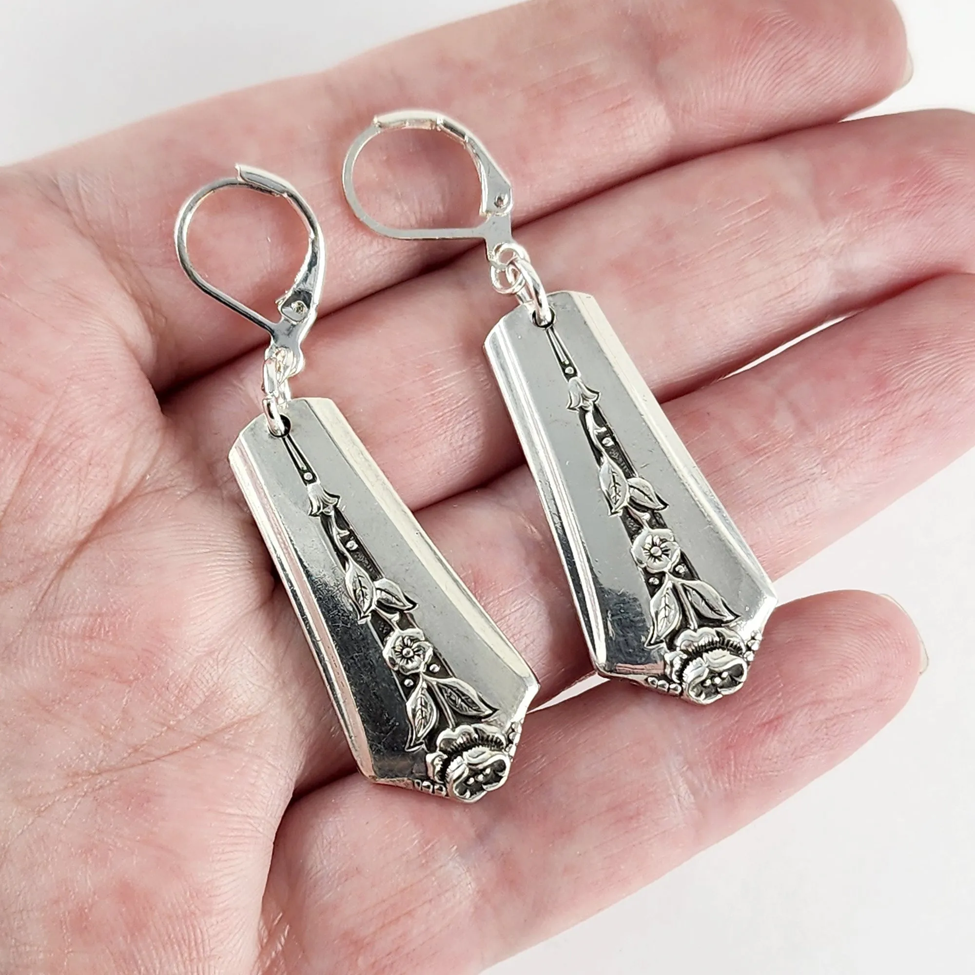 Spring Garden Spoon Drop Earrings