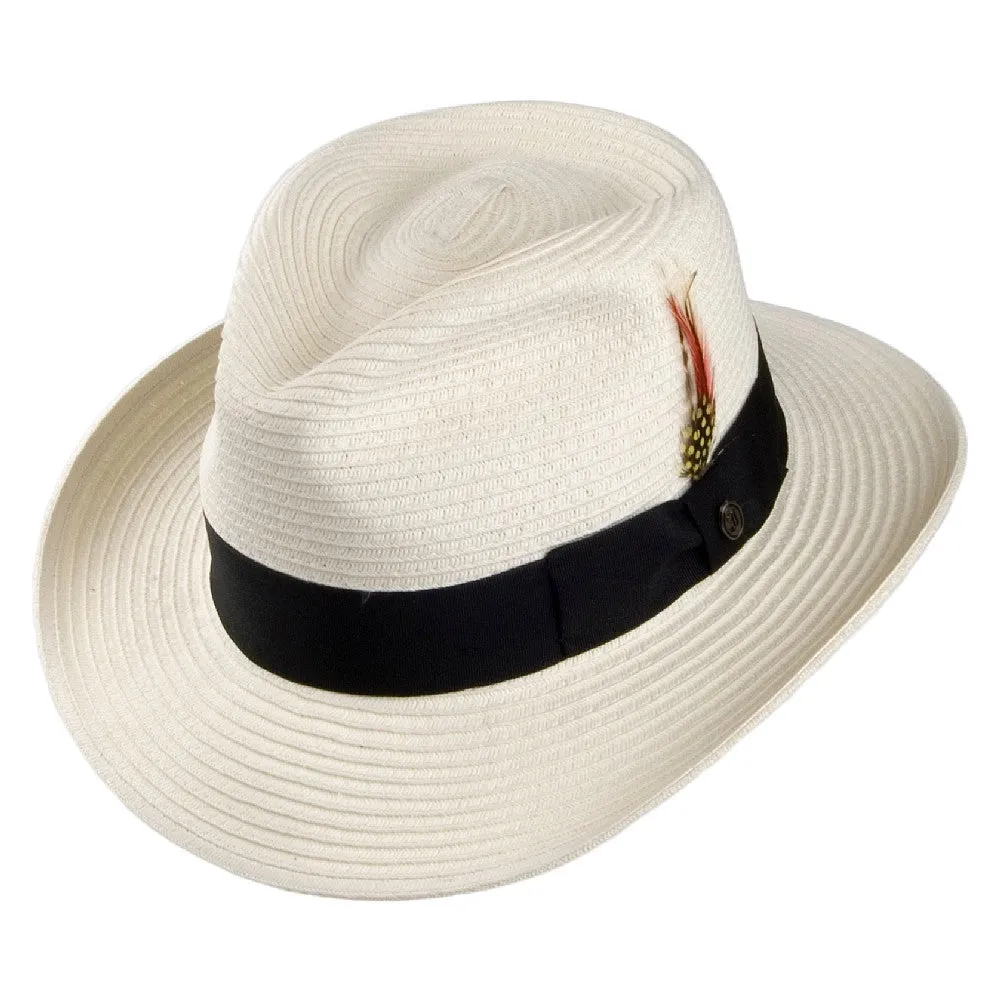 Summer C-Crown Fedora Ivory Wholesale Pack