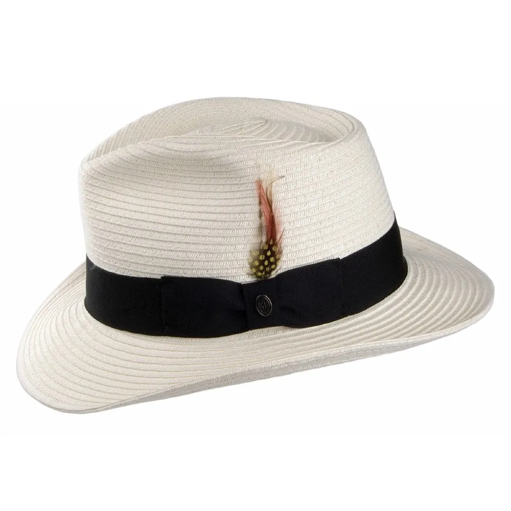 Summer C-Crown Fedora Ivory Wholesale Pack