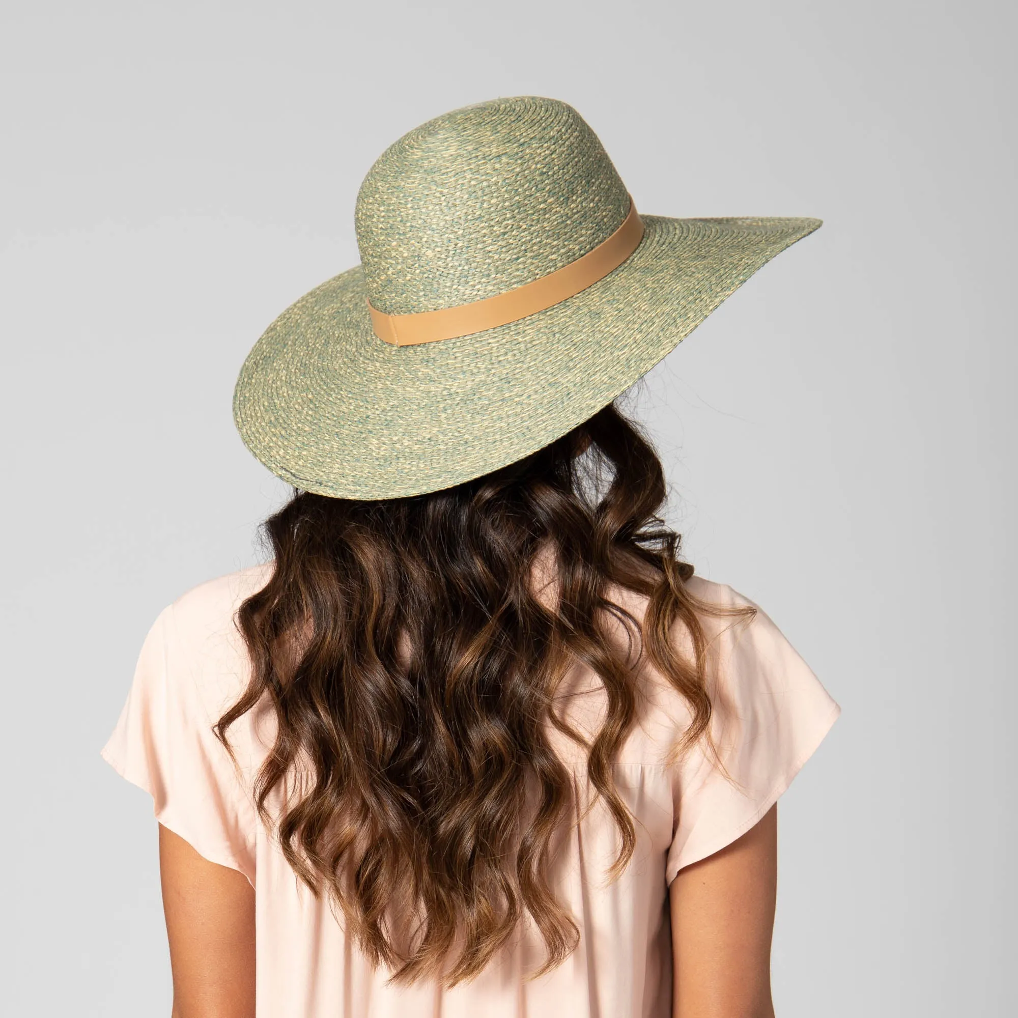 Sun Lounger - Women's Paperbraid Round Crown Sun Hat