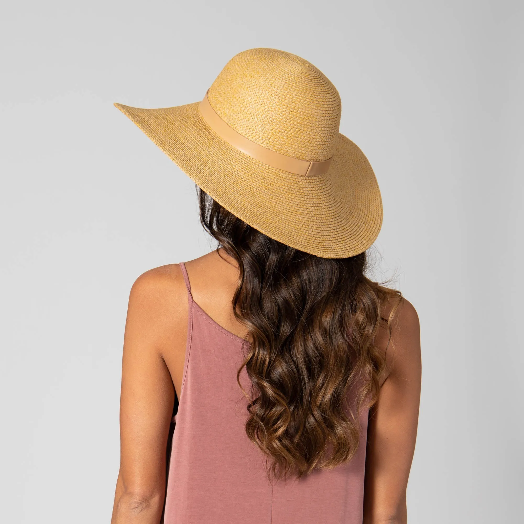 Sun Lounger - Women's Paperbraid Round Crown Sun Hat