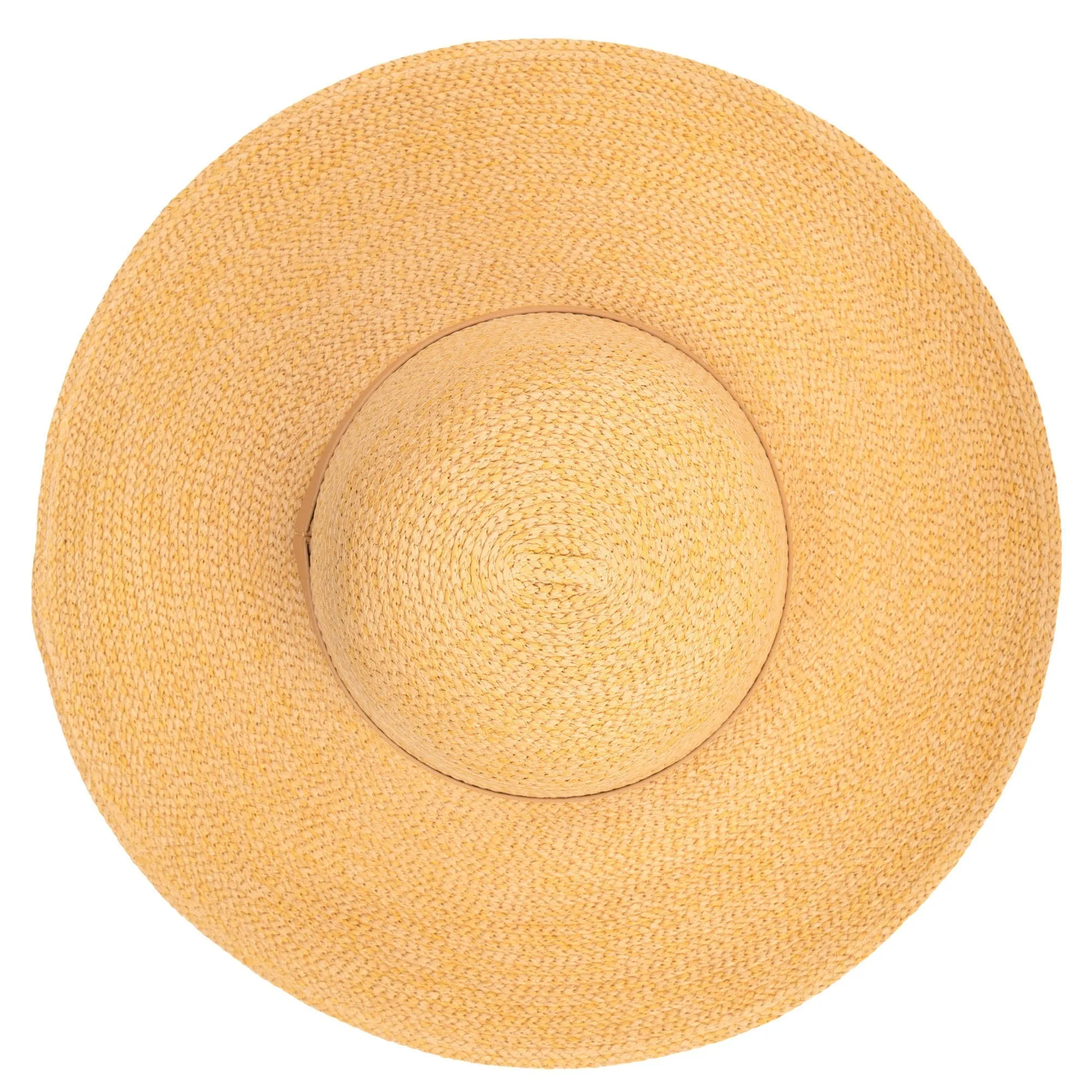 Sun Lounger - Women's Paperbraid Round Crown Sun Hat