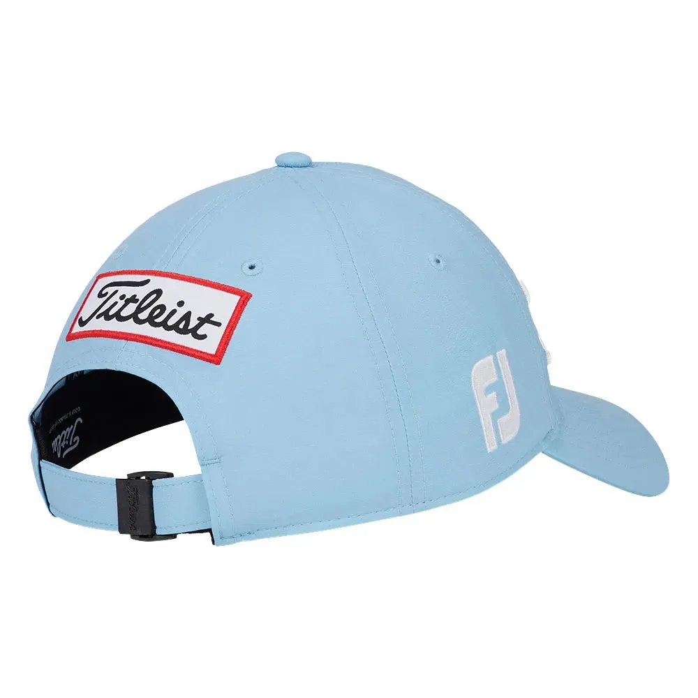 Titleist Tour Performance Adjustable Hat- Tidal/White