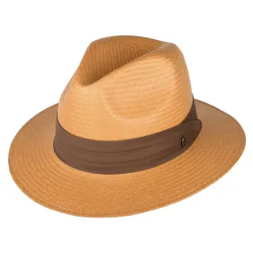 Toyo Safari Fedora Brown Band Tan Wholesale Pack