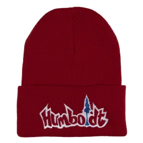 Treelogo Outline Foldup Beanie RED-WHT-BLU