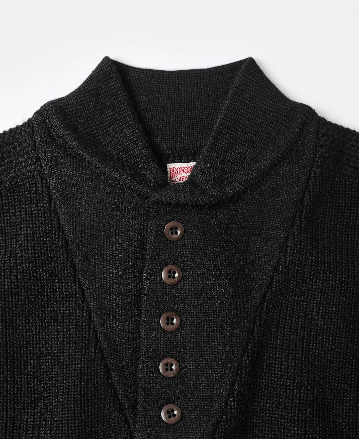 US Army High Neck Wool Sweater - Black