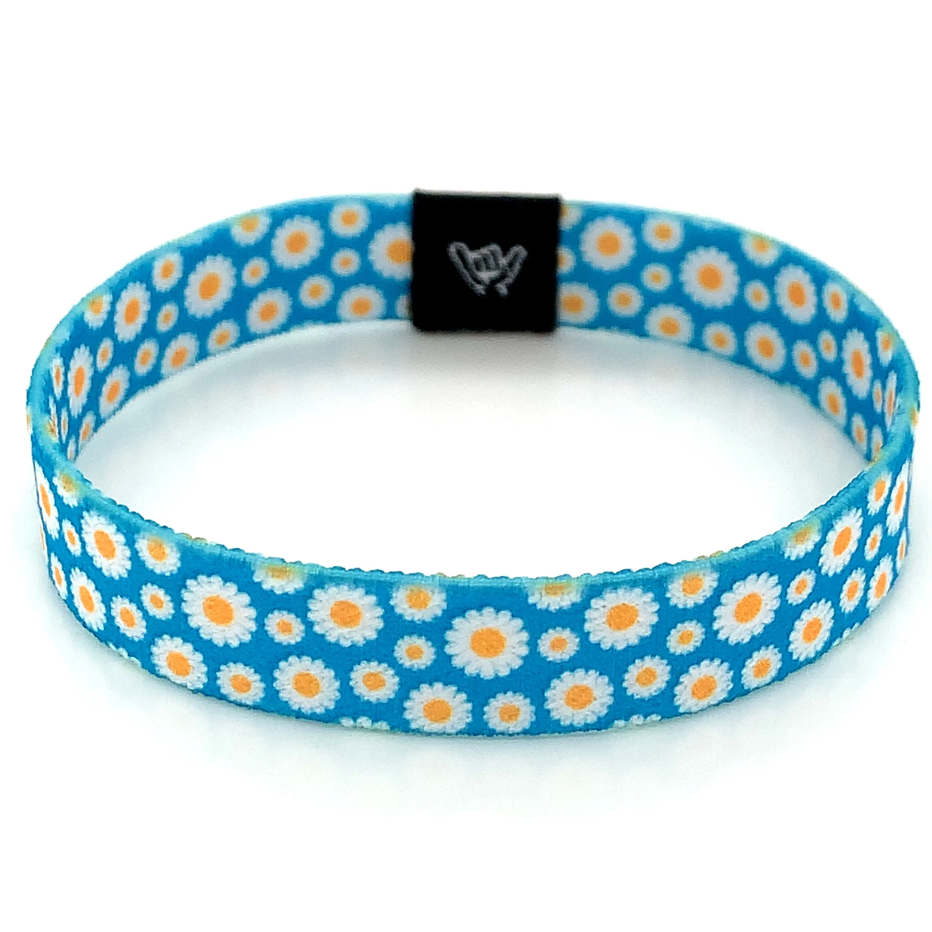 Wild Daisies Wristband Bracelet