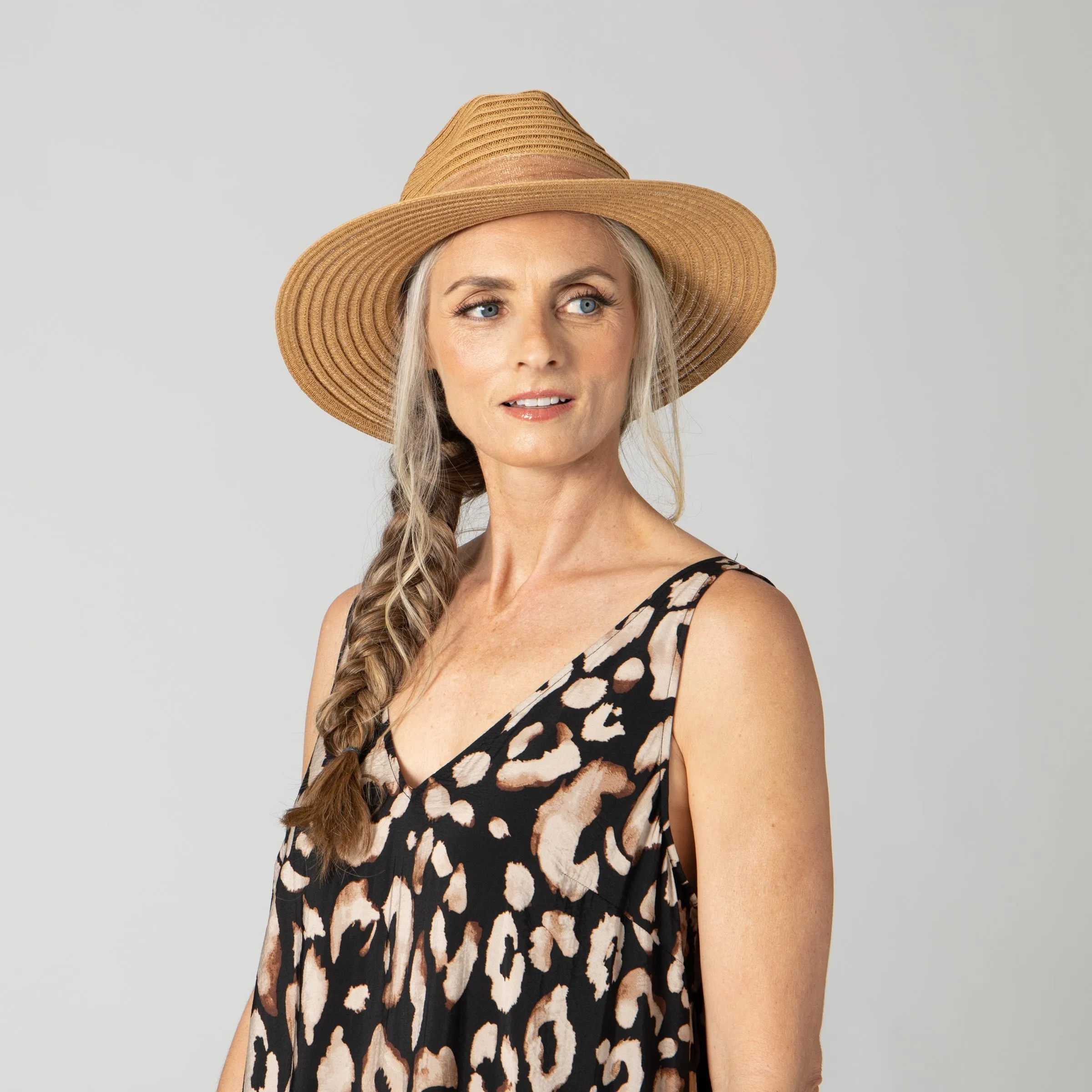 Women's Organza Band Fedora